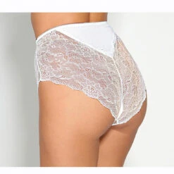 Culotte En Dentelle Noeud En Satin Femme