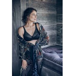 Soutien-gorge Maintien Sans Armature Noir Playtex -Panache Soldes Magasin 1176949 4 1200x1200