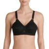 Soutien Gorge Sans Armatures Cœur Croisé Classique De Playtex - Noir