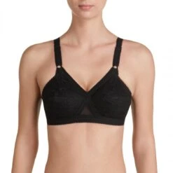 Soutien Gorge Sans Armatures Cœur Croisé Classique De Playtex - Noir