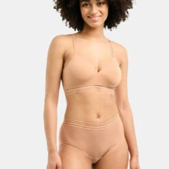Brassière Coques Sans Armatures - Beige -Panache Soldes Magasin 40xaf80huj3 2885731 4 1140x1140