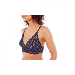Soutien-gorge Triangle Sans Armatures Denim Paradoxe POMM'POIRE - Bleu