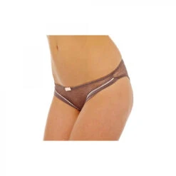 Slip Chocolatpoudre Umbrella POMM'POIRE - Marron