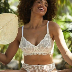 Soutien-gorge Sans Armatures - Ivoire -Panache Soldes Magasin ah61elise79sah6160pah61ivoire1 3370254 7 1140x1140