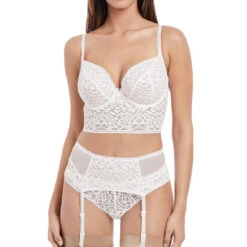 FREYA Brassière à Armatures Blanc 18 FREYA Brassière à Armatures Blanc -Panache Soldes Magasin brassiere a armatures freya soiree lace white 8 1140x1140