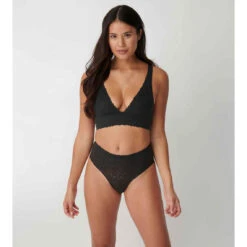 Sloggi Brassière Noire 10 Sloggi Brassière Noire -Panache Soldes Magasin brassiere noir 3300330 4 1140x1140