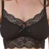 FREYA Brassière Sans Armatures Noire -Panache Soldes Magasin brassiere sans armatures freya lounge fancies black 1 1140x1140