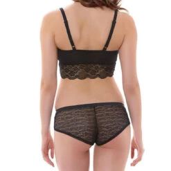 FREYA Brassière Sans Armatures Noire 16 FREYA Brassière Sans Armatures Noire -Panache Soldes Magasin brassiere sans armatures freya lounge fancies black 7 1140x1140