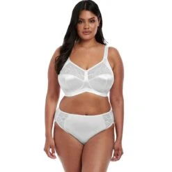 Culotte Classique Elomi CATE White -Panache Soldes Magasin culotte classique blanche 1189071 2 1200x1200