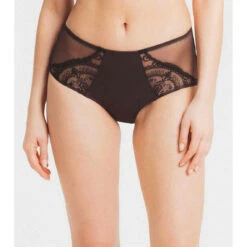 Culotte Taille Haute Graphique - Marron