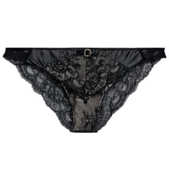 Culotte Classique Avec Boucle Métallique Noire -Panache Soldes Magasin culotte classique noir 3410070 6483974 74 1140x1140