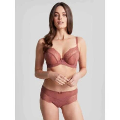 Panache Culotte Classique En Tulle Brodé - Rose -Panache Soldes Magasin culotte classique rose 3406304 4 1140x1140