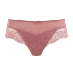 Panache Culotte Classique En Tulle Brodé - Rose -Panache Soldes Magasin culotte classique rose 3406304 1140x1140