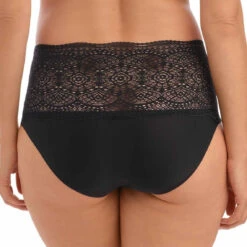 FANTASIE Culotte Haute Dentelle Stretch Invisible - Noir Fantaisie -Panache Soldes Magasin culotte dentelle stretch invisible noir 3241255 3 1140x1140