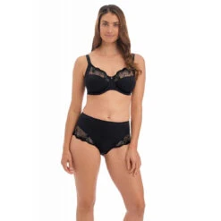 FANTASIE Culotte Taille Haute - Noir Fantaisie -Panache Soldes Magasin culotte haute fantasie noir 3241231 4 1140x1140