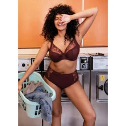 Culotte Haute - Rouge Elomi -Panache Soldes Magasin culotte haute rouge 3241205 5 1140x1140