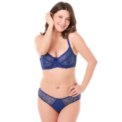 Culotte Indigo Elena POMM'POIRE - Bleu -Panache Soldes Magasin culotte indigo elena pommpoire bleu 1181173 4 1140x1140