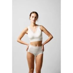 Chantelle Culotte Haute Sculptante - Ivoire -Panache Soldes Magasin culotte ivoire 3240469 3 1140x1140