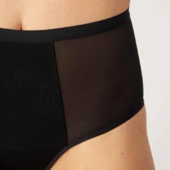 Culotte Menstruelle Taille Haute Flux Léger Et Moyen Noir -Panache Soldes Magasin culotte menstruelle taille haute flux leger et moyen noir 3308718 3 1140x1140