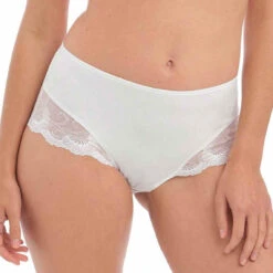 Culotte Taille Haute - Blanc Fantasie