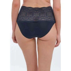 FANTASIE Culotte Taille Haute Dentelle Stretch Invisible - Bleue -Panache Soldes Magasin culotte taille haute dentelle stretch invisible bleu 3360966 3 1140x1140