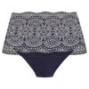 FANTASIE Culotte Taille Haute Dentelle Stretch Invisible - Bleue -Panache Soldes Magasin culotte taille haute dentelle stretch invisible bleu 3360966 1140x1140