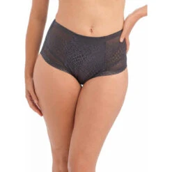 FANTASIE Culotte Taille Haute - Gris - Fantaisie Envisage