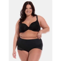 Magic Bodyfashion Culotte Taille Haute Gainante - Noir -Panache Soldes Magasin culotte taille haute gainante noir 3363522 4 1140x1140