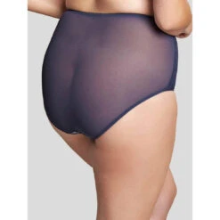 Culotte Taille Haute - Gris Sculptresse -Panache Soldes Magasin culotte taille haute gris 3220143 3 1140x1140