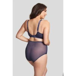 Culotte Taille Haute - Gris Sculptresse -Panache Soldes Magasin culotte taille haute gris 3220143 5 1140x1140