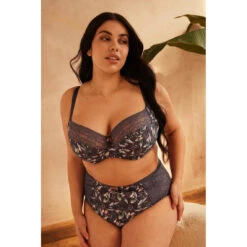 Culotte Taille Haute - Gris Sculptresse -Panache Soldes Magasin culotte taille haute gris 3220143 6 1140x1140