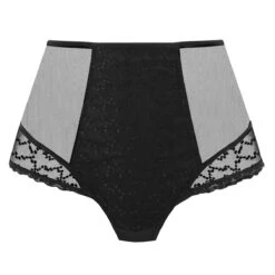 Culotte Taille Haute Fantasie ANA Noire -Panache Soldes Magasin culotte taille haute noire 1229063 1200x1200