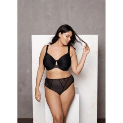 Culotte Taille Haute Noire Elomi Charley -Panache Soldes Magasin culotte taille haute noire 1229129 4 1140x1140