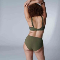 Culotte Taille Haute - Verte -Panache Soldes Magasin culotte taille haute vert 3405552 4 1140x1140