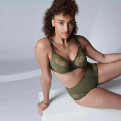 Culotte Taille Haute - Verte -Panache Soldes Magasin culotte taille haute vert 3405552 5 1140x1140