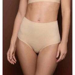 Bye Bra Culotte Taille Midi Invisible Beige Invisible