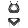 Obsessive Ensemble 2 Pièces - Soutien-gorge Sans Armatures Et Culotte Porte-jarretelles - Noir -Panache Soldes Magasin ensemble 2 pieces soutien gorge sans armatures et culotte porte jarretelles noir 3374338 1140x1140