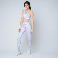 Ensemble Sport Brassière Asymétrique Et Legging Imprimé -Panache Soldes Magasin ensemble sport brassiere asymetrique et legging imprime 3200488 2 1200x1200
