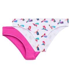 Lot De 2 Culottes Classiques En Coton Blanche -Panache Soldes Magasin lot de 2 culottes classiques en coton blanc 3410150 6484360 60 1140x1140