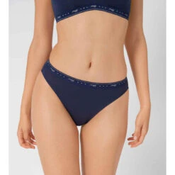 Sloggi Lot De 2 Slips échancrés Bleu