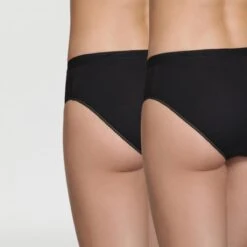 DIM Lot De 2 Slips Noirs -Panache Soldes Magasin lot de 2 slips noirs 1182175 2 1200x1200
