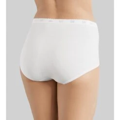 Sloggi Lot De 4 Culottes Hautes - Blanc -Panache Soldes Magasin lot de 4 culottes hautes blanc 1273191 2 1200x1200