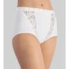 Sloggi Lot De 4 Culottes Hautes - Blanc