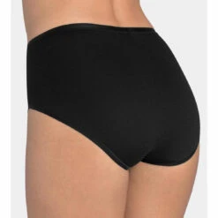 Sloggi Lot De 4 Culottes Hautes - Noir -Panache Soldes Magasin lot de 4 culottes hautes noir 1273185 3 1140x1140