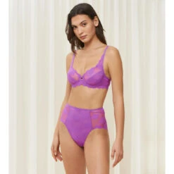 Triumph Panty Taille Haute Violet -Panache Soldes Magasin panty taille haute violet 3426010 5 1140x1140