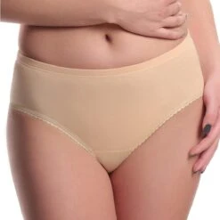 Shorty Culotte En Coton Beige