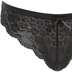 FREYA Slip Brésilien Noir -Panache Soldes Magasin slip bresilien freya fancies black 8 1140x1140