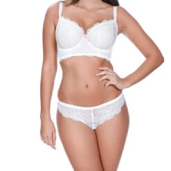 FREYA Slip Brésilien Blanc -Panache Soldes Magasin slip bresilien freya fancies white 10 1140x1140