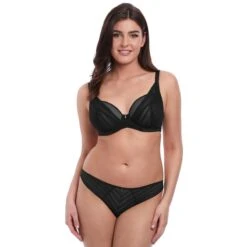 Slip Brésilien Freya CAMEO Noir -Panache Soldes Magasin slip bresilien noir 307903 4 1200x1200
