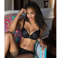 Slip Brésilien Freya CAMEO Noir -Panache Soldes Magasin slip bresilien noir 307903 5 1200x1200